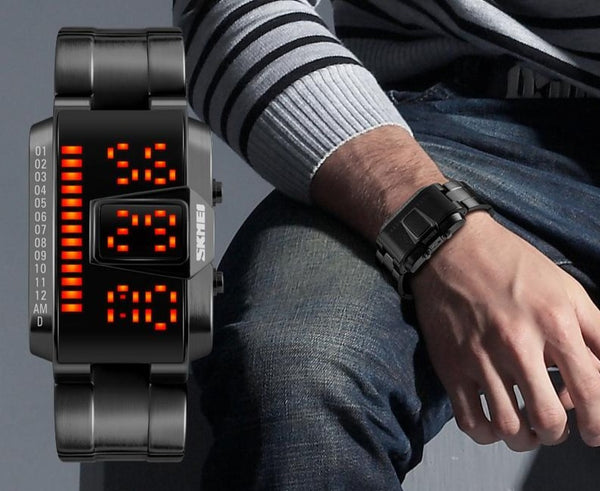 Waterproof led online watch