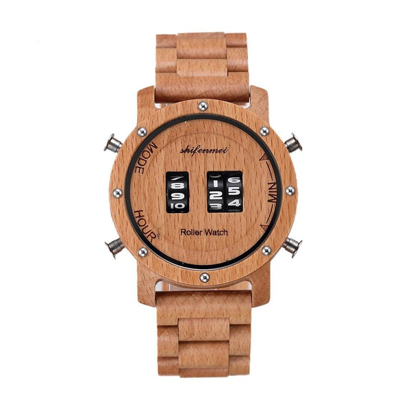 Luxury Wooden Quartz Watch