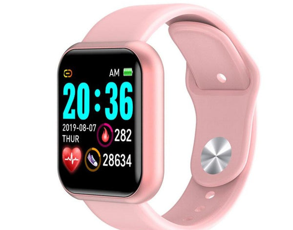 Kids Multi Function Fitness Smart Watch - Pink