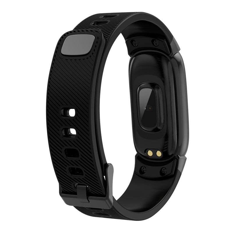 Bluetooth Digital LED Smart Fitness Watch - Black