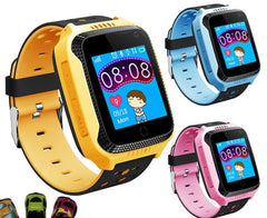 Kids Smart Watch with SOS, GPS, Messaging, Voice, Camera & Games - Yellow